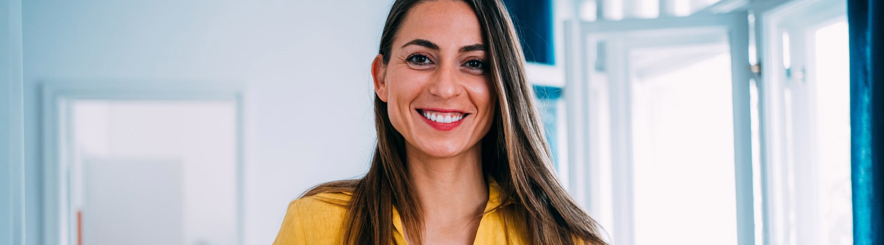 Smiling woman